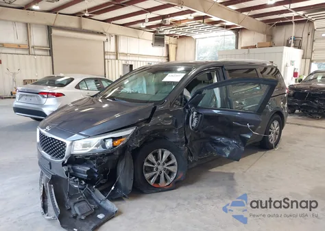 2017 Kia Sedona Lx from USA, damaged, VIN KNDMB5C15H6253918